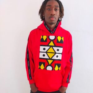 Sweat Shirt à Capuche, Manche Hommes, Femmes, Imprimer Africain.                                 Femmes.
